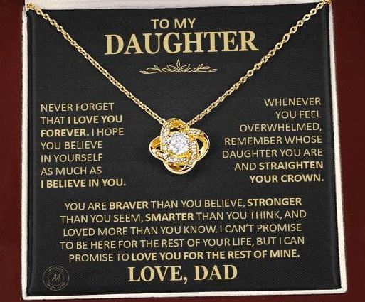 LED Lighted Gift Box Heart Necklace — Romantic Crystal Pendant for Her (Wife • Daughter • Sister)
