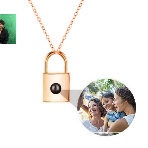 Lock Heart In 100 Languages I Love Your Projection Necklace BUY YOURS NOW